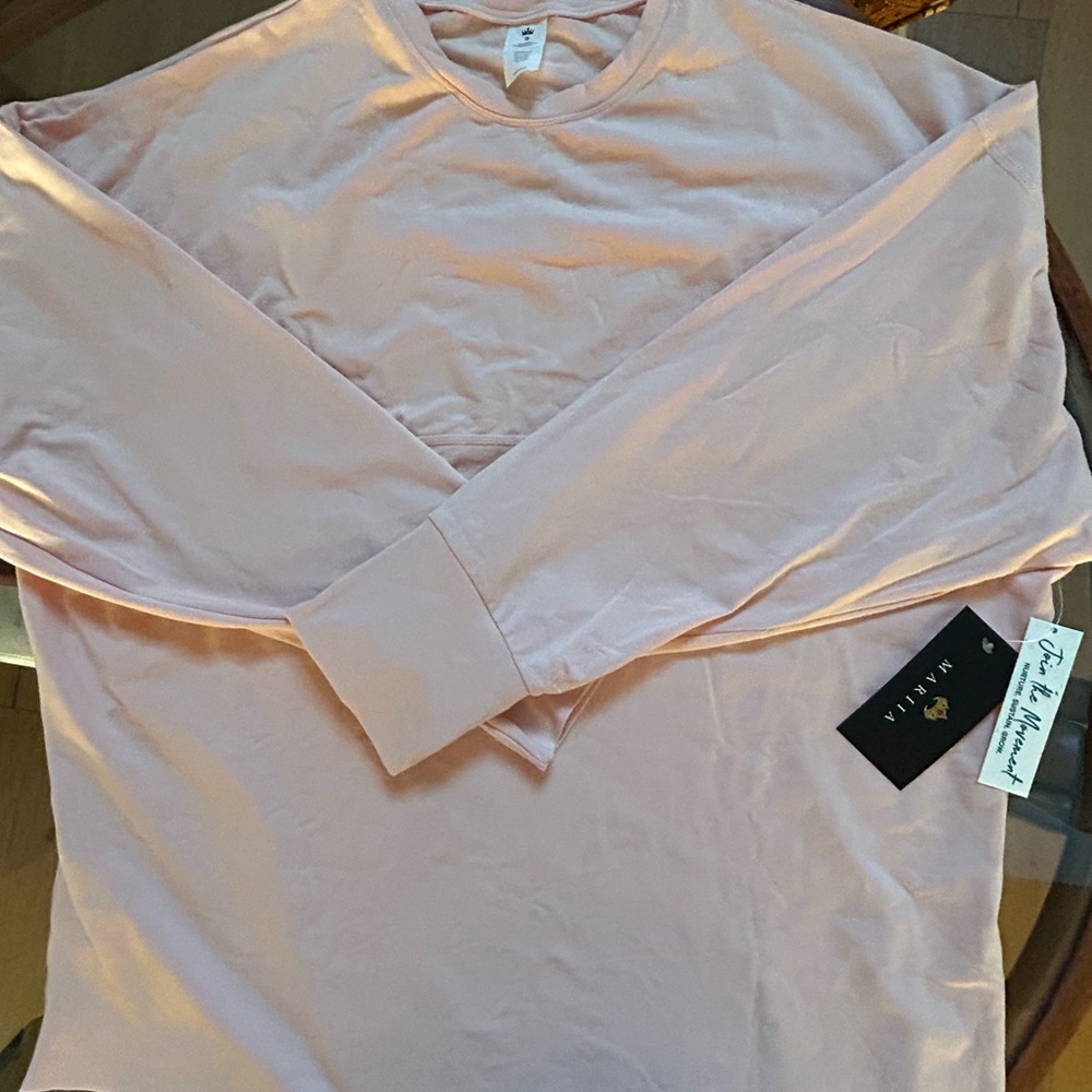 Mariia Crown ballet pink pullover top
